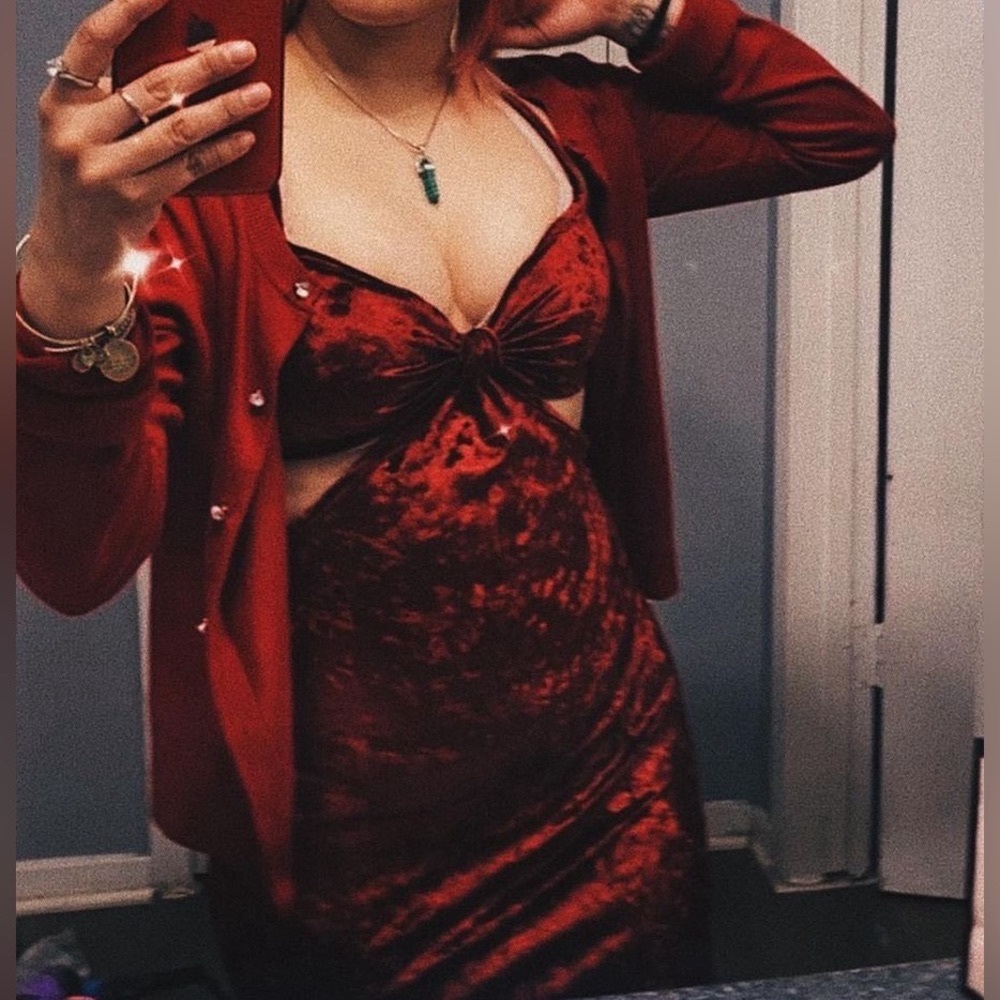 Red Night Dress